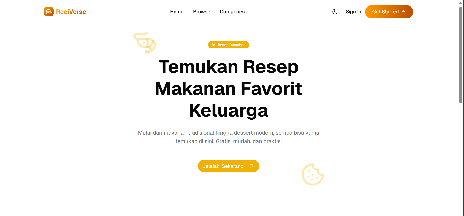 ReciVerse project preview